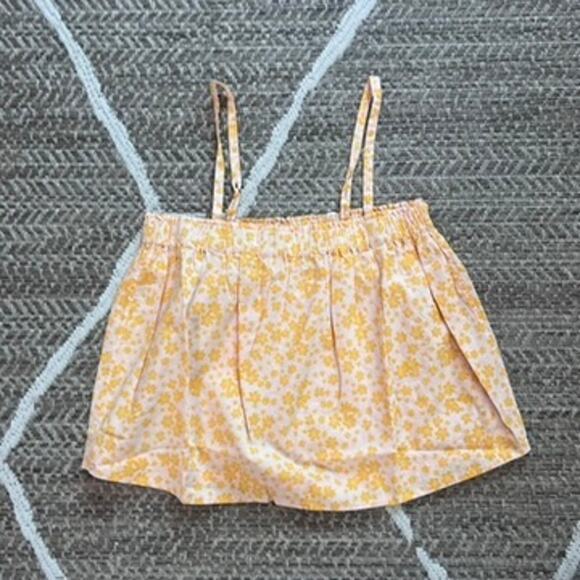 SUNDRY Peach Ditsy Cami Sz 1/ Small - Picture 1 of 6